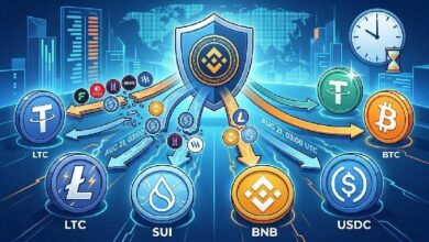 بينانس تعلن عن شطب 7 أزواج تداول فوري، بما في ذلك LTC و SUI