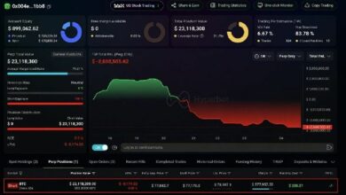 متداول بيتكوين يخسر 4.56 مليون دولار ويفتح مركز بيع جديد بـ23 مليون دولار على 300 BTC