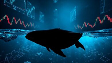 الحوت يفتح مراكز بيع برافعة مالية بقيمة 81.6 مليون دولار على BTC وETH في هايبرليكويد