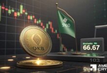 حجم التداول ونشاط الشبكة يرتفعان.. OKB يقترب من مقاومة 100 دولار