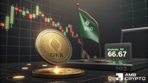 حجم التداول ونشاط الشبكة يرتفعان.. OKB يقترب من مقاومة 100 دولار