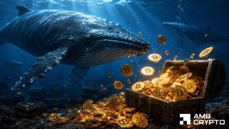 حيتان البيتكوين تجمّع لمدة 5 أيام – هل يستطيع BTC الخروج من هذا النطاق؟