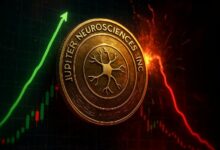 أسهم Jupiter Neurosciences تنهار بنسبة 44% بعد قفزتها إلى 11.14 دولار