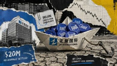 كيف أدى دفع 20 مليون دولار من العملات المشفرة إلى ترك شركة صغيرة بأقل من 83 ألف دولار من الاحتياطيات النقدية القابلة للاستخدام