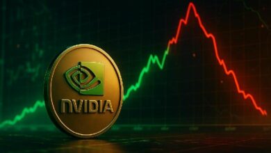 سهم إنفيديا: الاتجاه الصاعد مستمر مع مخاطر هبوط إلى 190 دولاراً قبل الأرباح