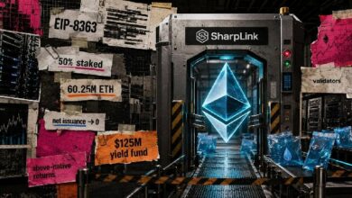ترقية مقترحة لإيثيريوم تهدد القضاء على العائد الأصلي وتدفع خزينة SharpLink البالغة 125 مليون دولار إلى DeFi عالي المخاطر