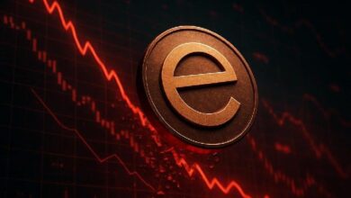 إيثينا للعملات المشفرة: المتوسط المتحرك لـ200 يوم يعلو 75% فوق 0.08 دولار مع اقتراب حركة كبرى