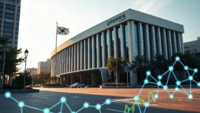 هيئة الخدمات المالية الكورية الجنوبية تطرح مشروع قانون الأصول الرقمية في سبتمبر بحد أقصى 20% لملكية البورصات