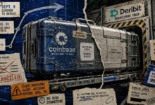 كيف تخطط كوين بيس لتسوية إجبارية وإعادة إنشاء مراكز المؤسسات فورًا على ديريبيت خلال نافذة 30 دقيقة