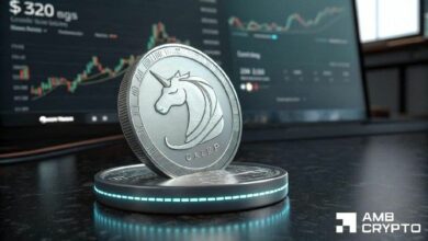 حيتان Uniswap تضاعف مراكزها مع إعادة اختبار الدعم عند 3.90–4.20 دولار: ما التالي لـ UNI؟