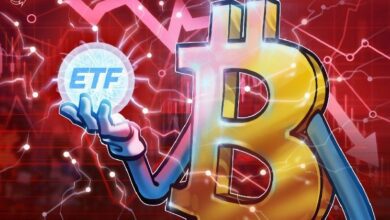 بيتكوين ETF تنهي سلسلة تدفقات استمرت 9 أيام مع هبوط BTC دون 78 ألف دولار