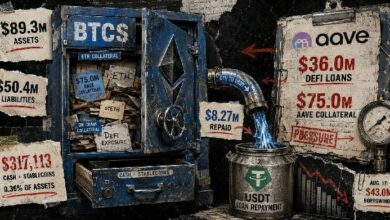 BTCS استخدمت إيثريوم لسداد ديون Aave وأنهت الربع الثاني بـ 317 ألف دولار فقط نقدًا