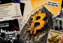 تباطؤ الطلب على صناديق ETF وتخلي الخزائن المؤسسية عن البيتكوين يكسران حسابات وول ستريت لهدف 16 تريليون دولار