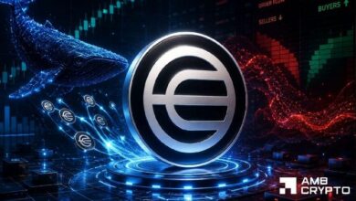 حركة حوت Worldcoin بمليون دولار تثير التفاؤل: هل تتشكل أخيرًا انعكاسية الاتجاه؟
