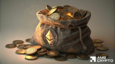 ارتفاع حصة إيثيريوم بمقدار 1.4 مليون ETH – ما مصير السيولة الآن؟