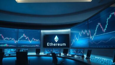 حوت غامض ينفق 38.5 مليون دولار لشراء 18,272 إيثريوم بسعر 2,109 دولار