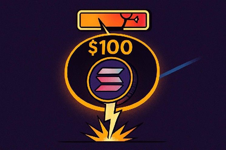 تحليل سعر سولانا: SOL يظل عالقًا عند 100 دولار رغم ضغط قصير بقيمة 4 مليارات