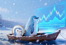 بطاريق بودجي (PENGU) تتأرجح فوق دعم رئيسي: هل يمكن تجنب $0.0050؟