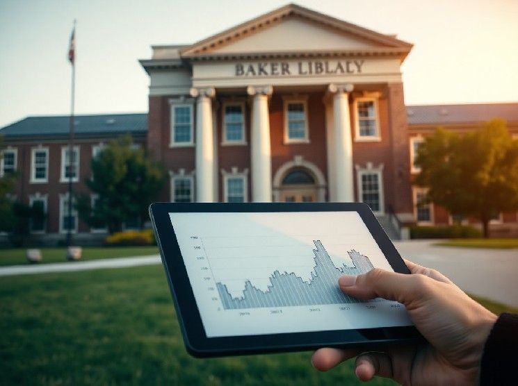 انخفاض حيازات صندوق دارتموث من صناديق العملات المشفرة بمقدار 2.2 مليون دولار مع تراجع أسعار الأصول الرقمية