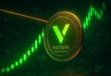 بروتوكول Virtuals يقترب من مقاومة 0.63 دولار مع وصول مؤشر القوة النسبية إلى مناطق التشبع الشرائي