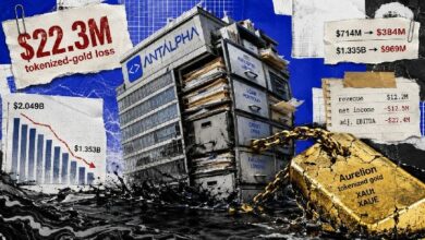 أنطلقة المدعومة من تيثير: انخفاض القيمة الإجمالية المقفلة للقروض بمقدار 696 مليون دولار مع خسارة 22 مليون دولار من رهان الذهب