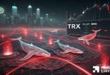إيرادات ترون تصل 37.8 مليون دولار مع نمو أوامر الحيتان: هل تشهد TRX اختراقًا قادمًا؟