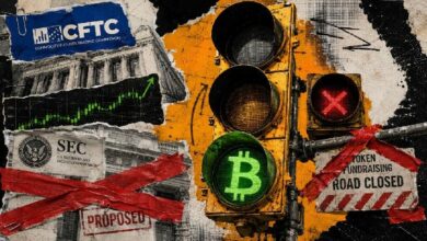 وافقت الولايات المتحدة على تداول بيتكوين برافعة مالية عالية بينما يبقى مؤسسو العملات المشفرة ممنوعين قانونيًا من جمع التمويل