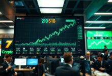 ارتفاع أسهم العملات المشفرة مع استقرار البيتكوين: ستراتيجي وكوينبيس وسيركل تقود المكاسب