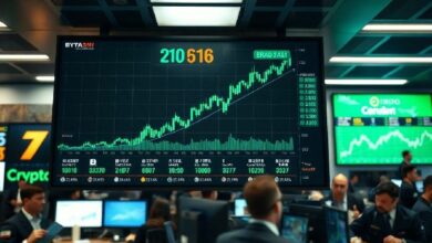 ارتفاع أسهم العملات المشفرة مع استقرار البيتكوين: ستراتيجي وكوينبيس وسيركل تقود المكاسب