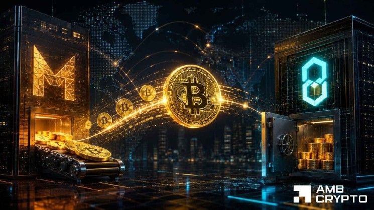 بيتكوين: ميتابلانيت و Hut 8 ينقلان 278.66 مليون دولار من BTC – تصفية أم إعادة ترتيب؟