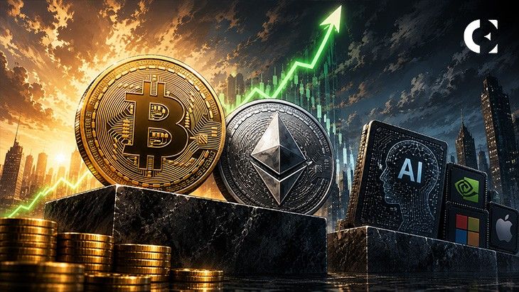 العملات المشفرة تتفوق على أسهم الذكاء الاصطناعي: لماذا تحقق بيتكوين وإيثيريوم المكاسب