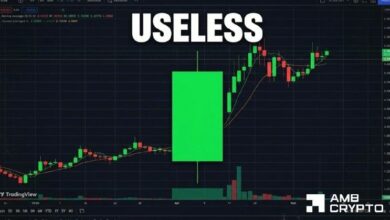 عملة Useless ترتفع 38% – لماذا قد يكون 0.097 دولار الاختبار التالي؟