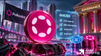 بولكادوت يرتفع 11.35% مع تقدم مقترح dotUSD – لكن بائعي DOT يظهرون