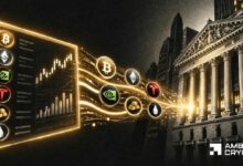 من 0.5% إلى 23%: كيف سيطرت وول ستريت على عقود العملات الرقمية الدائمة