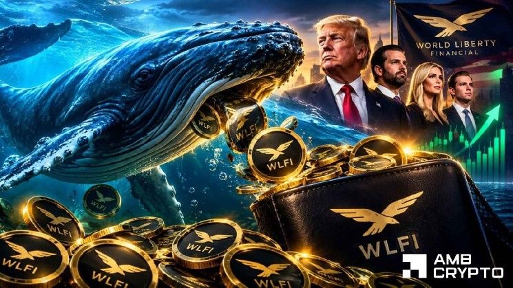 World Liberty Financial: هل يمكن لشراء الحيتان بقيمة 6 ملايين دولار أن يعيد WLFI إلى 0.06 دولار؟