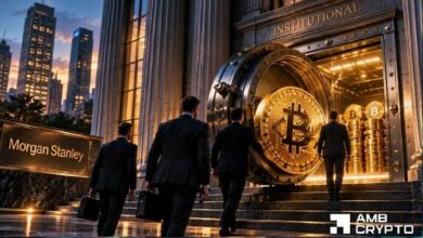 مورجان ستانلي يشتري بيتكوين بـ50.6 مليون دولار ويحمي السوق – لكن هذا العقبة تعترض الصعود إلى 82 ألف دولار