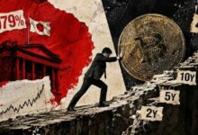 ارتفاع عائد السندات اليابانية إلى 4% يهدد استراتيجية الاقتراض منخفض التكلفة خلف مشتريات الشركات من البيتكوين