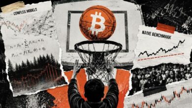 من قوانين القوة إلى شبكات الذكاء الاصطناعي: لماذا تلتقط نماذج سعر البيتكوين المعقدة ضجيج السوق