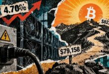بيتكوين بحاجة لبلوغ 82,900 دولار لتجاوز ضغط هوامش المعدنين