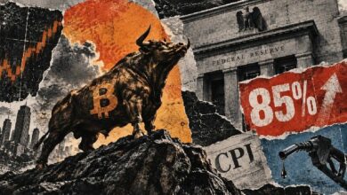 لماذا حافظ البيتكوين على مكاسبه مع رفع متداولو الفائدة توقعات التشديد في سبتمبر إلى 85%