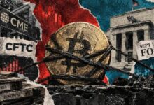 أعادت الصناديق ذات الرفع المالي بناء 1,669 بيتكوين من مراكز البيع الآجلة قبل قرار الفيدرالي