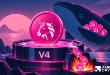 يونيسواب V4 يستحوذ على 31% من سيولة الأسهم المرمزة – هل يستفيد UNI؟