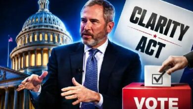 أخبار XRP: براد جارلينجهاوس، الرئيس التنفيذي لريبل، يتعهد بتحليل أسباب فشل قانون CLARITY