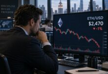إيثريوم يهبط دون 2,500 دولار: هل يمهد هذا التصحيح لارتفاع ETH القادم؟