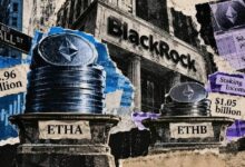 بلاك روك تطلق ETF لإيثريوم مع عوائد ستيكينغ لكن المستثمرين يفضلون صندوق ETHA بـ9 مليارات دولار