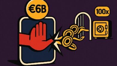 تأخر سوق ترميز الأصول في أوروبا 100 مرة عن السوق الأمريكي، وفقاً للمنصات