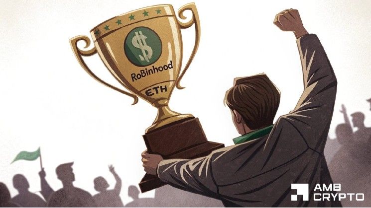 روبينهود يتفوق على سولانا في حجم التداول اللامركزي: إشارة اختراق لـ ETH/SOL؟