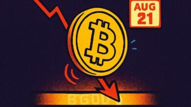 تراجع سعر البيتكوين بنسبة 3.3%، ويختبر دعم 64,000 دولار