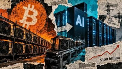 عمال تعدين البيتكوين يجمعون صفقات ذكاء اصطناعي بقيمة 100 مليار دولار دون عائدات تُذكر حتى الآن