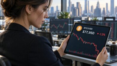 بيتكوين يطلق إشارة تحذيرية قرب 78,000 دولار: هل يتجاهلها السوق؟